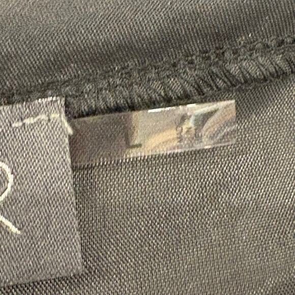 ASTR The Label Sequined Mini Skirt Size Large Black Party Sparkle Back Zip Lined - Picture 6 of 10